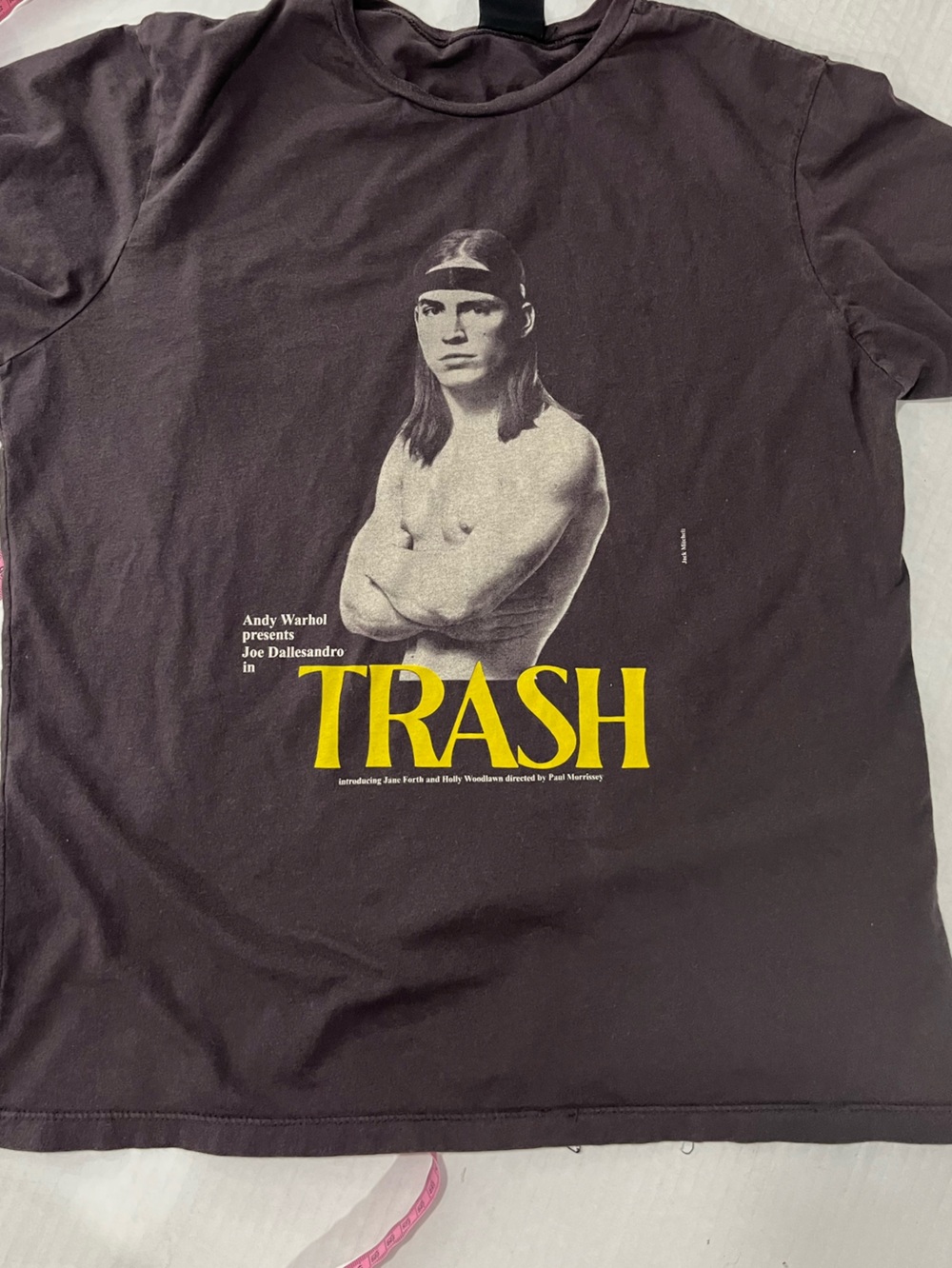 VINTAGE ANDY WARHOL TRASH MOVIE T SHIRT - Picture 2 of 15
